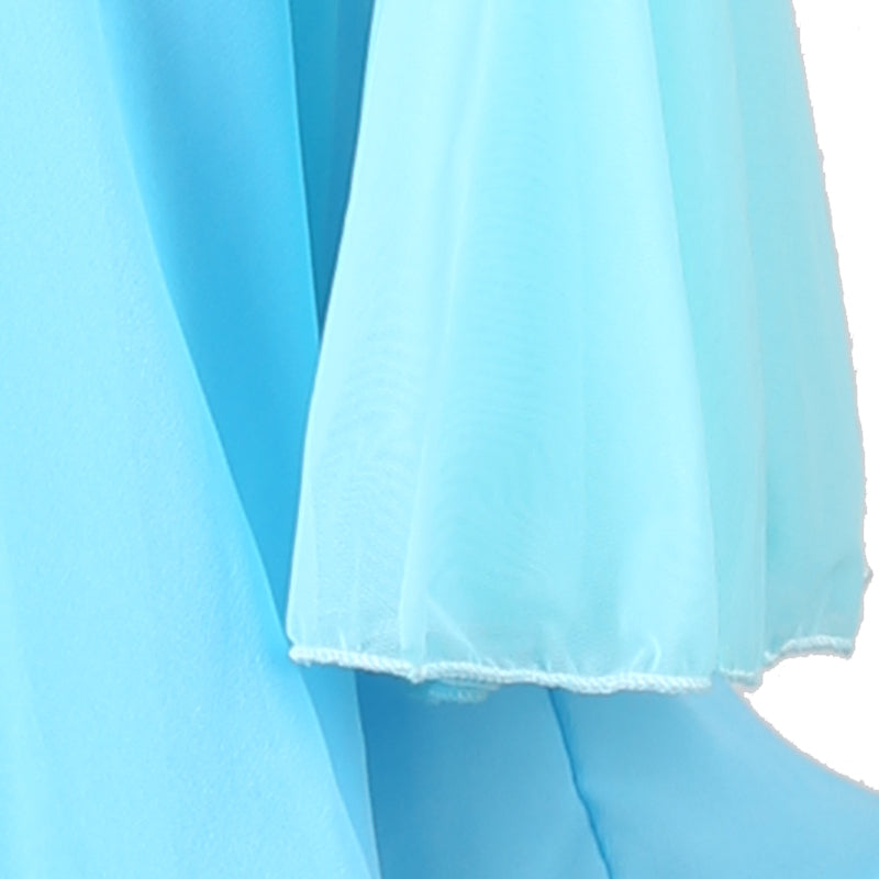 Customisable-Women's Long Sleeve Modern Dance Performance Dress Ballroom Dance Dress