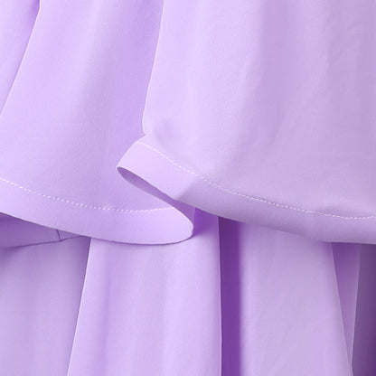 Customisable-Women's Long Sleeve Modern Dance Performance Dress Ballroom Dance Dress