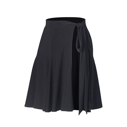 Z Women's Slit Latin Dance Skirt Training Performance Wear