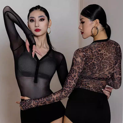 YES Women's Long Sleeve DanceWear Training Performance Tops