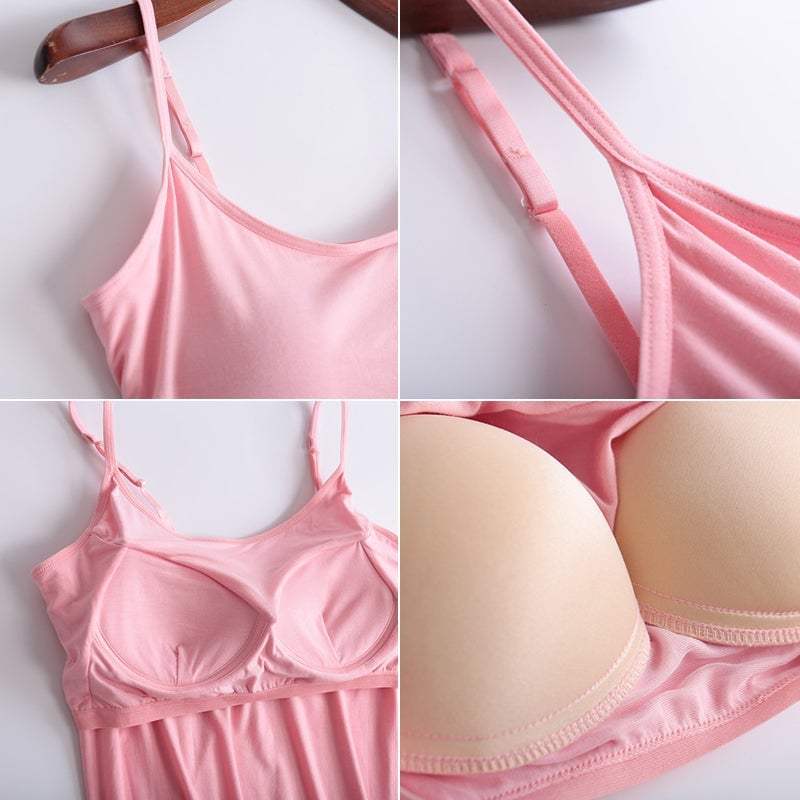 [On Mega  Sale Ongoing!]Tank With Built-In Bra