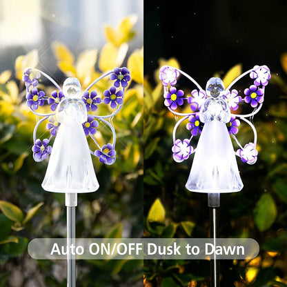 [LAST DAY -40% OFF]Waterproof 👼 Solar Angel lights