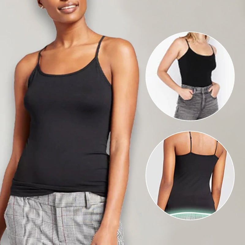[On Mega  Sale Ongoing!]Tank With Built-In Bra