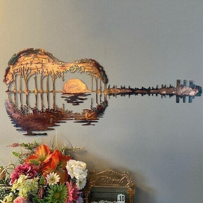 NEW YEAR SALE 40% OFF-Guitarist Art🎸MEGRAIDANTM️ Handmade Abstract Guitar Metal-BUY 2 FREE SHIPPING