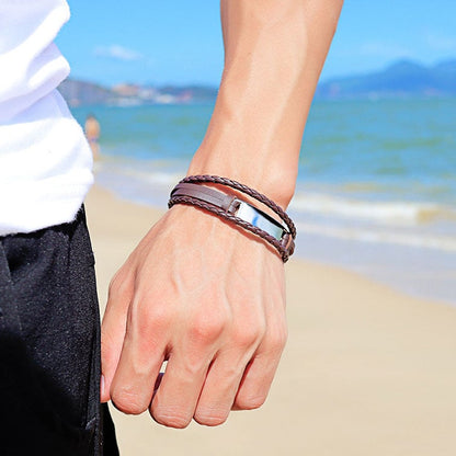 [Hand-Craft]Vintage Leather Bracelets