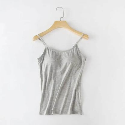 [On Mega  Sale Ongoing!]Tank With Built-In Bra