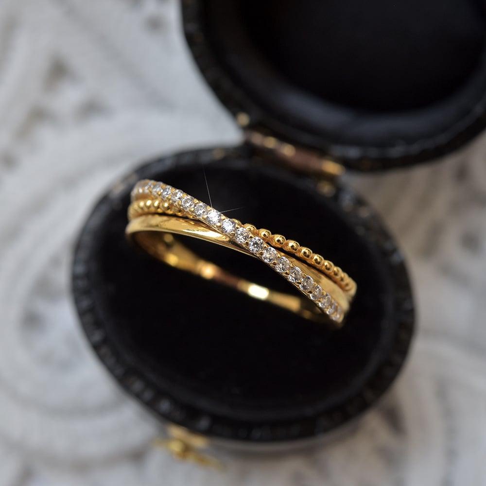 [Handmade]Twister Ring