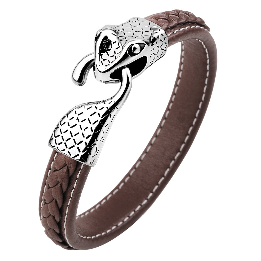 [40% OFF]Premium Leather Snake Bracelets