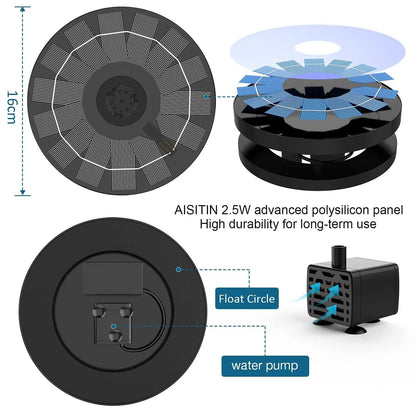 Solar Fountain Device