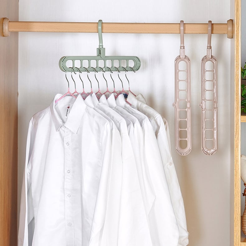 Space Saving Clothes Hanger Connector Hooks