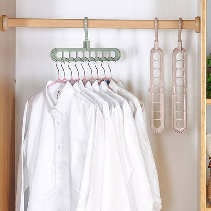 Space Saving Clothes Hanger Connector Hooks