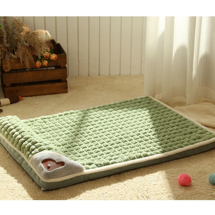 Memory Sponges Pet Bed - Removable Machine Washable
