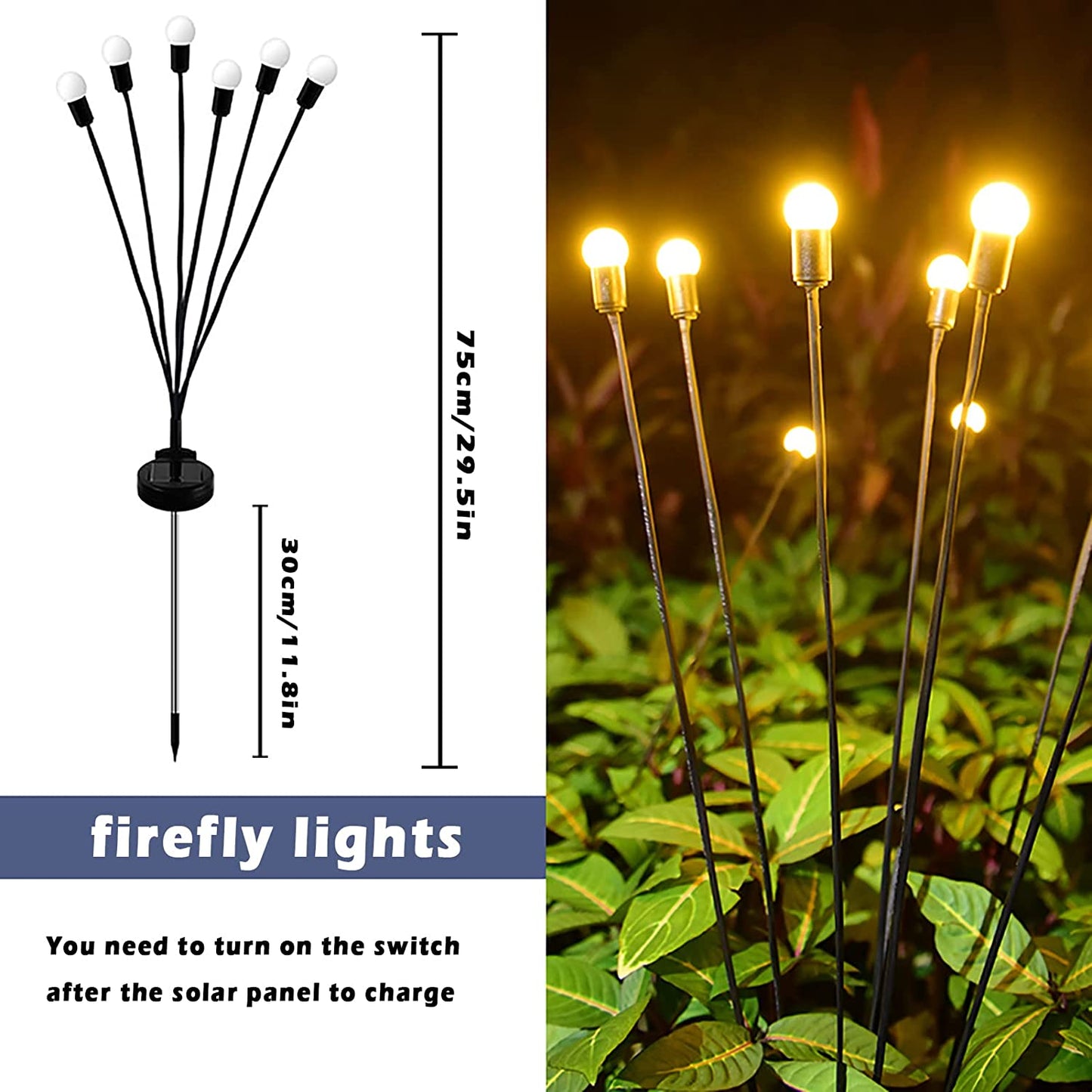 [45% OFF]Solar Starburst Swaying Light