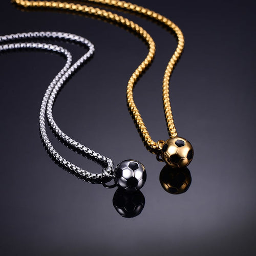 [45% OFF+Buy 1 Get 1 Free]316L Stainless Steel Football Necklace⚽