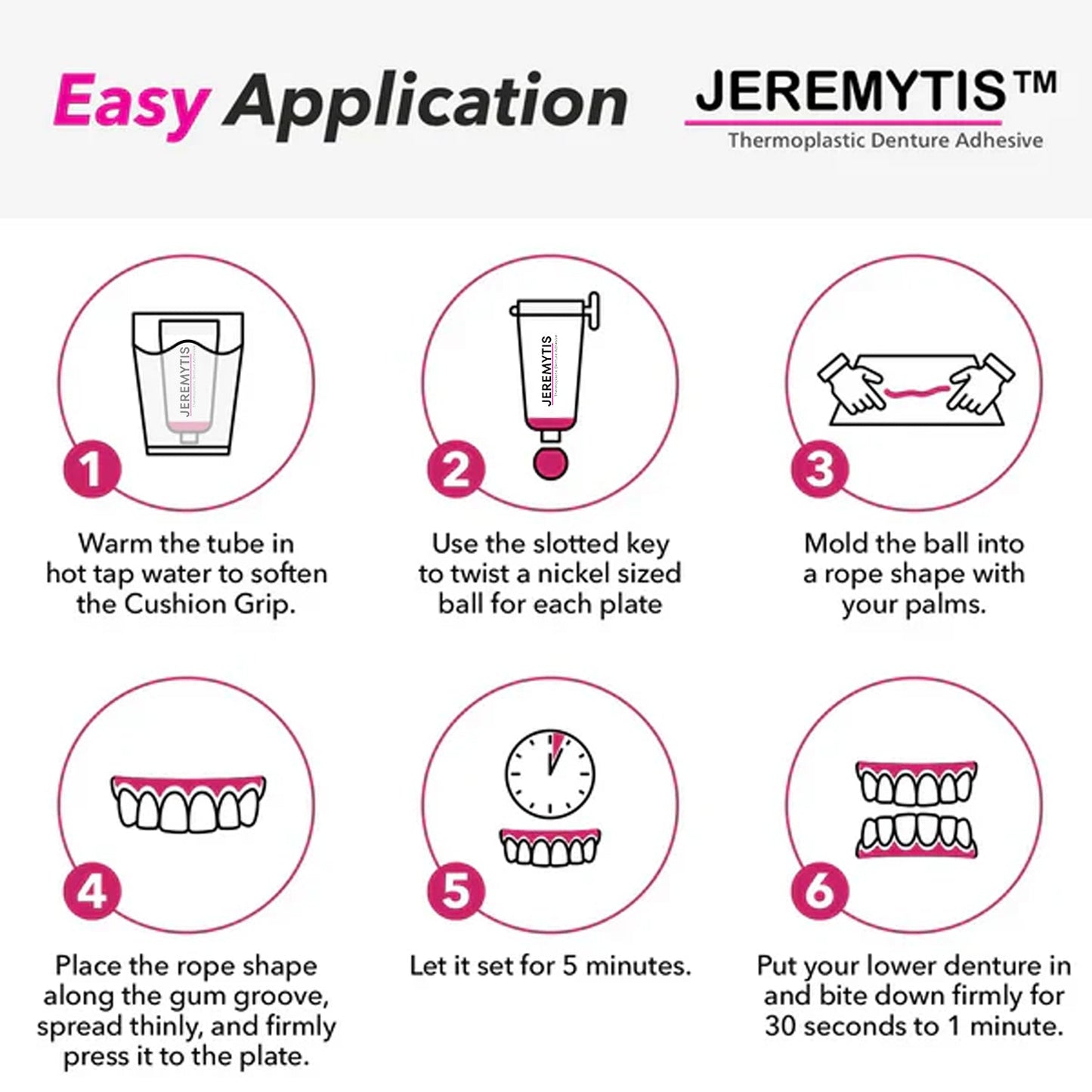 ✨[Official Brand Store] JEREMYTIS™Thermoplastic Denture Adhesive