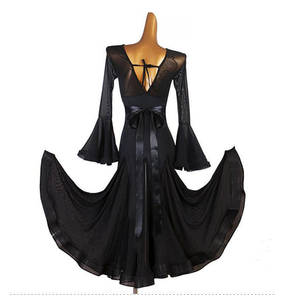 Customisable-Women's Modern Dance Performance Dress Ballroom Dance Dress