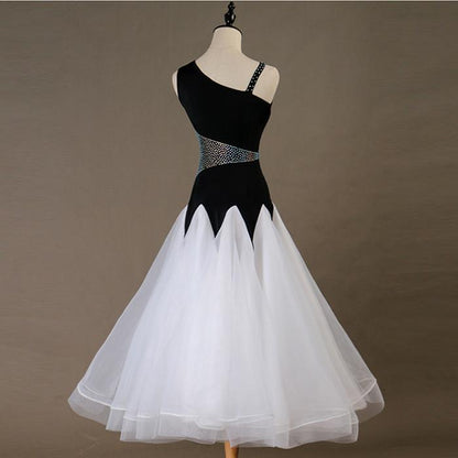 Women's Sexy Modern Dance Performance Dress Competition Ballroom Dance Dress